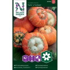 Pyntegræskar 'Turk´s Turban' Curcubita Maxima 'Turk´s Turban'